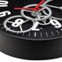 NeXtime NE-3259ZW Moderne Gear Wandklok 36 cm Zwart/Wit_