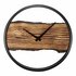 NeXtime NE-3263BR Forest Large Wandklok 45 cm  Hout/Zwart_