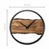 NeXtime NE-3263BR Forest Large Wandklok 45 cm  Hout/Zwart_