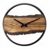 NeXtime NE-3264BR Wandklok Forest 30 cm Hout/Zwart Metaal_