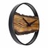 NeXtime NE-3264BR Wandklok Forest 30 cm Hout/Zwart Metaal_