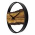 NeXtime NE-3264BR Wandklok Forest 30 cm Hout/Zwart Metaal_