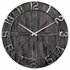 NeXtime NE-3276ZW Wandklok York 50 cm Zwart/Hout/Metaal_