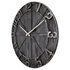 NeXtime NE-3276ZW Wandklok York 50 cm Zwart/Hout/Metaal_