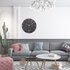 NeXtime NE-3276ZW Wandklok York 50 cm Zwart/Hout/Metaal_