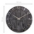 NeXtime NE-3276ZW Wandklok York 50 cm Zwart/Hout/Metaal_