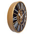 NeXtime NE-3283ZW Gear Klok William + Bewegende Tandwielen 50 cm Zwart_