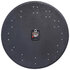NeXtime NE-3284ZW Grote Wandklok - 50cm- Stille Klok - Walnoot - Zwart - "Precious"_