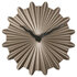 NeXtime NE-3286BR Metalen Wandklok - 40cm - Stille Klok - Bruin - Metaal - "Sunny"_