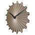 NeXtime NE-3286BR Metalen Wandklok - 40cm - Stille Klok - Bruin - Metaal - "Sunny"_