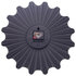 NeXtime NE-3286GO Metalen Wandklok - 40cm - Stille Klok - Goud - "Sunny"_