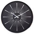 NeXtime NE-3287ZW Stille Wandklok - 40cm- Zwart - Metaal - "Excentric"_
