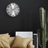 NeXtime NE-3289GS Metalen Wandklok - 40cm -Stille Klok - Metaal - "Reflection"_