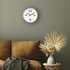 NeXtime NE-3290GO Landelijke Wandklok - 39cm - Stille Klok - Wit/ Goud- "Classic"_