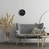 NeXtime NE-3290ZI Landelijke Wandklok - 39cm - Stille Klok - Wit/ ZIlver - "Classic"_