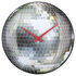 NeXtime NE-3293 Stille Wandklok - 35cm - Discobal - Koepelvormig Glas - "Disco Ball"_