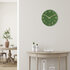 NeXtime NE-3314GC Wandklok Dia 40cm Groen Glas/Aluminium Classy Medium_
