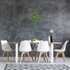 NeXtime NE-3314GC Wandklok Dia 40cm Groen Glas/Aluminium Classy Medium_