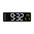 NeXtime NE-3322 Wandklok Super Digi 38,8x12,9 Cm_