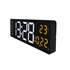 NeXtime NE-3322 Wandklok Super Digi 38,8x12,9 Cm_