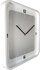 NeXtime NE-3518WI Wandklok Square Wall 40 X 40 X 4 Cm Wit_