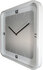 NeXtime NE-3518WI Wandklok Square Wall 40 X 40 X 4 Cm Wit_