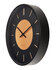 NeXtime NE-3535CO Wandklok Retro II 25cm Zwart/koper Metaal_