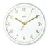 Hama Tafelklok Madeira Tikt Niet 16 cm Wit/Goud_