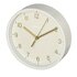 Hama Tafelklok Madeira Tikt Niet 16 cm Wit/Goud_