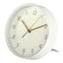 Hama Tafelklok Madeira Tikt Niet 16 cm Wit/Goud_
