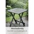 Pro Garden Campingtafel 50x43x43 Saliegroen/Kunststof_