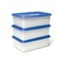 Day To Day Alaska Diepvriesbakken 3x2000 ml Blauw/Wit_