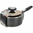 Beka Pro Induc Steelpan met Glazen Deksel 16 cm Zwart_
