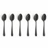 Amefa Austin Theelepels 6 Stuks Mat Zwart_