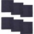 DDDDD Microvezeldoek Billie 30x30 cm 6 Stuks Donkerblauw_