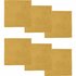 DDDDD Microvezeldoek Billie 30x30 cm 6 Stuks Geel_