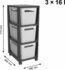 Rotho Brisen Design Ladekast 3x16L Wit_