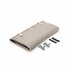 Brabantia Kledingstoomdeken met Deurhaken 50x100 cm Lichtgrijs_