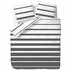 Ten Cate Dekbedovertrek Celia 240x200/220 cm Antraciet/Wit/Katoen_