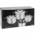 Excellent Houseware Pannenset 7-delig RVS_