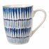 Porseleinen Beker Blue Bay 350 ml Assorti Blauw/Wit_