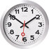 NeXtime NE-3998AR Wandklok Dia. 19 Cm, Geborsteld Aluminium, 'Station'_