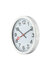 NeXtime NE-3998AR Wandklok Dia. 19 Cm, Geborsteld Aluminium, 'Station'_