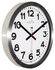 NeXtime NE-3999ARRC Wandklok Dia. 35 Cm, Aluminium, Wit, 'Station' Radio Controlled (DCF)_