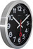 NeXtime NE-3999ARZW Wandklok Dia. 35 Cm, Geborsteld Aluminium, 'Station'_