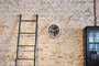 NeXtime NE-3999ARZW Wandklok Dia. 35 Cm, Geborsteld Aluminium, 'Station'_