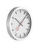 NeXtime NE-3999ST Wandklok Dia. 35 Cm, Geborsteld Aluminium, 'Station'_