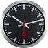 NeXtime NE-3999STZW Wandklok Dia. 35 Cm, Geborsteld Aluminium, 'Station'_