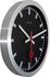NeXtime NE-3999STZW Wandklok Dia. 35 Cm, Geborsteld Aluminium, 'Station'_