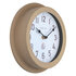 NeXtime NE-4301BR Buitenwandklok 22CM Metaal Bruin Poppy_